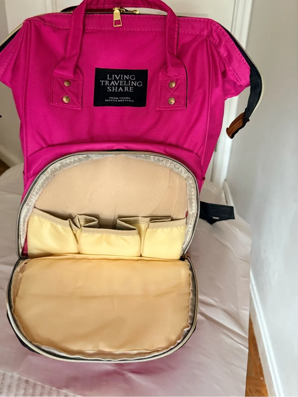 Travel and Share diaper bag